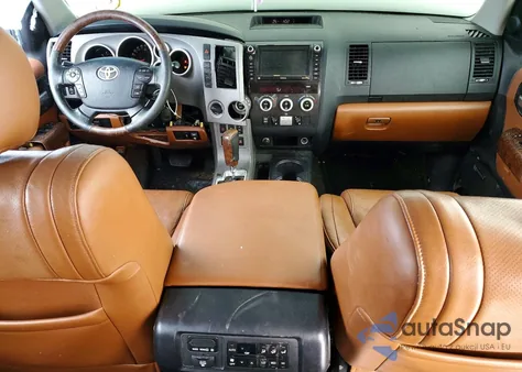 2010 Toyota Sequoia Platinum z USA, uszkodzony, nr VIN 5TDDW5G16AS037273